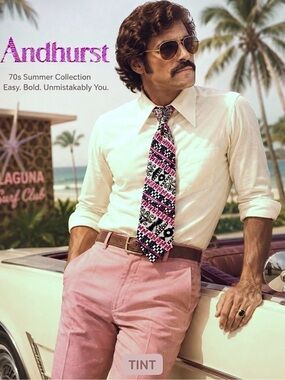 Vintage 70’s Andhurst Tie